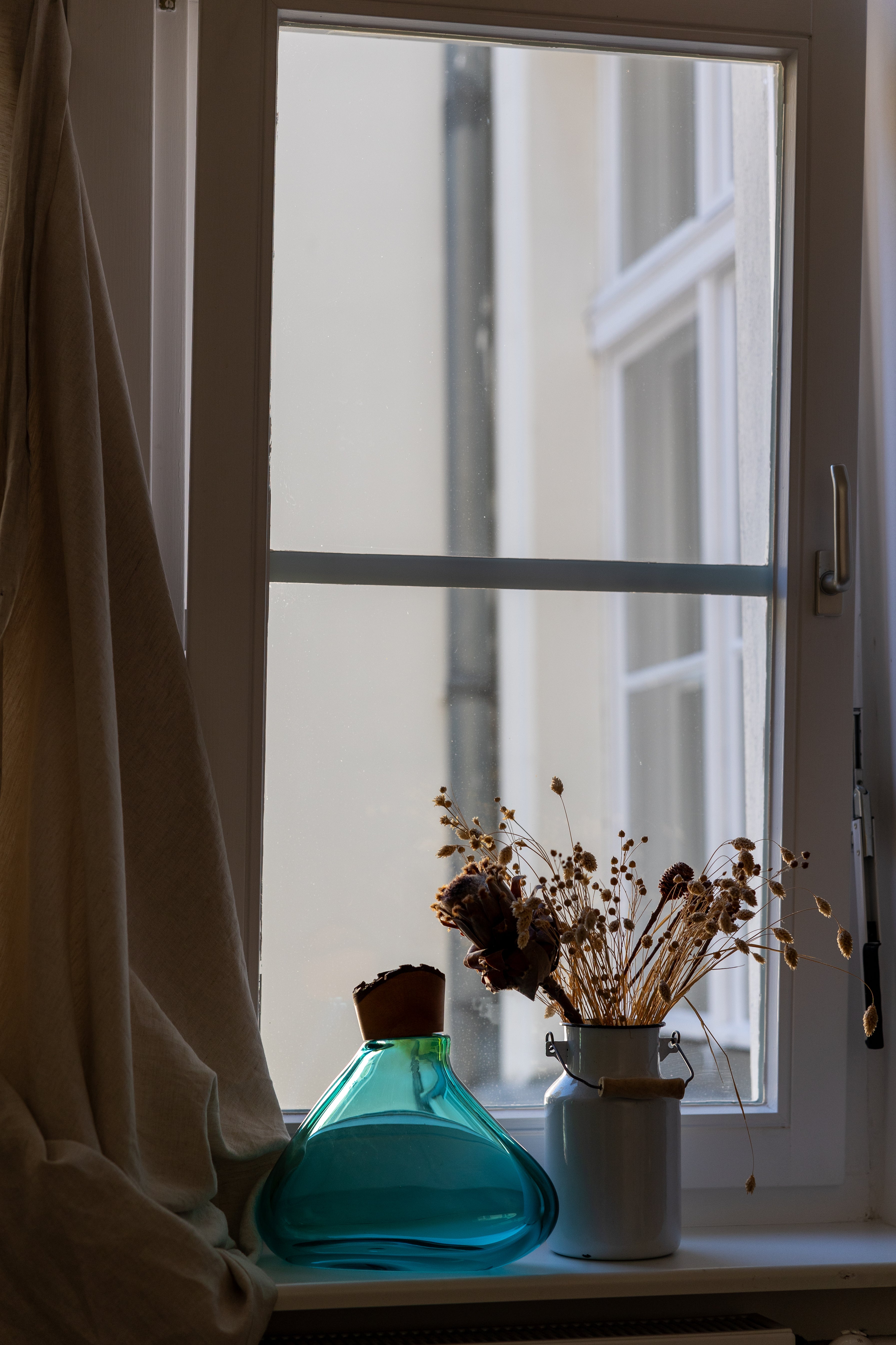 Ilona | Freehand shaped Stacking Vessel with glass & wood