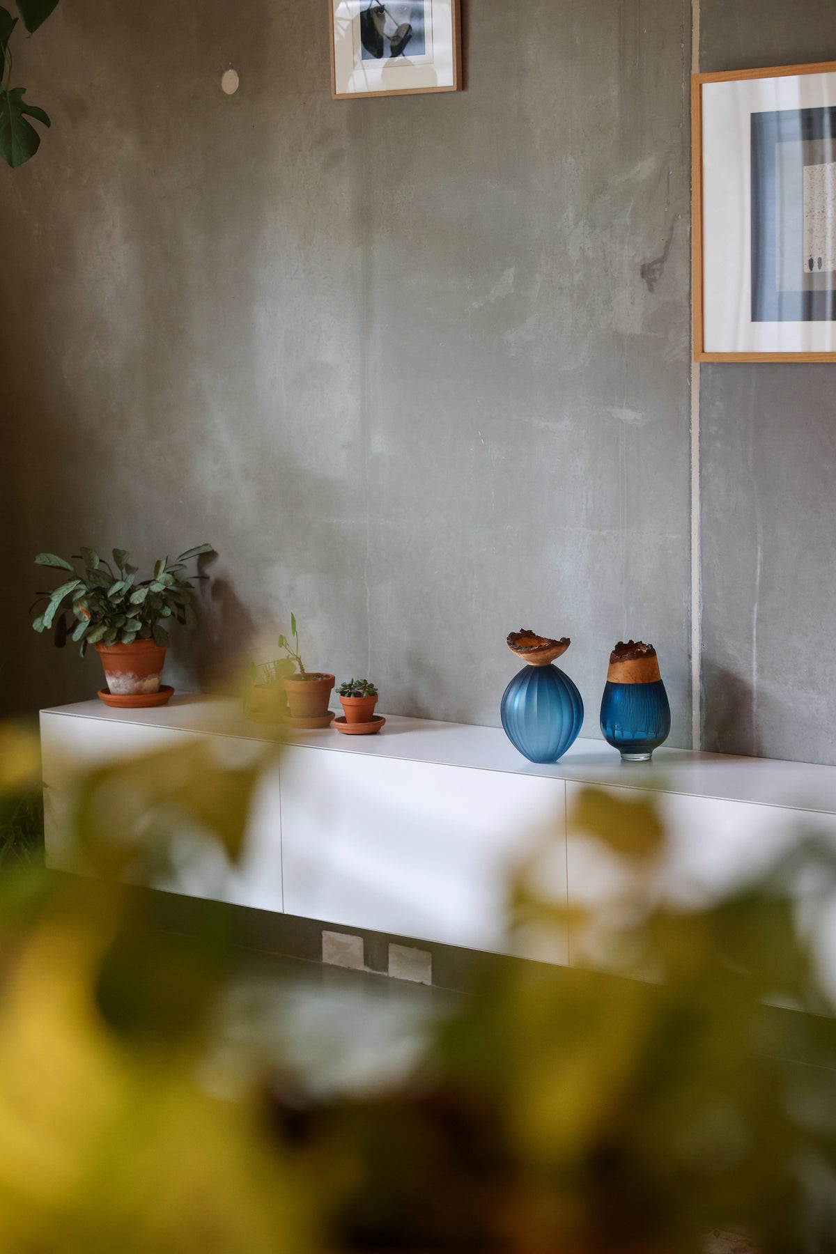 Frida | Stacking Vessel in diamond cut glass