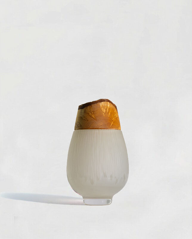 FRIDA | Stacking Vessel in diamond cut glass