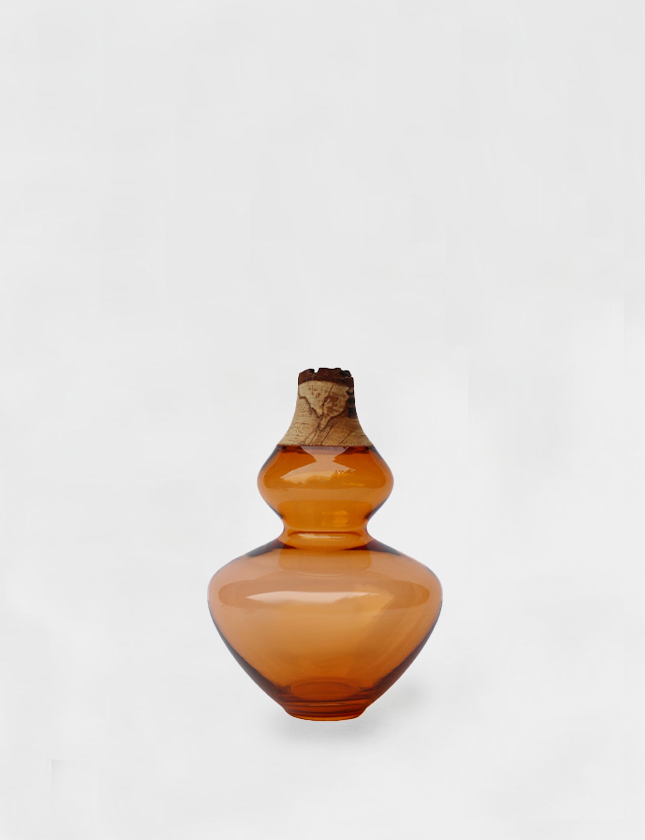 Inanna | Stacking Vessel in glass & wood