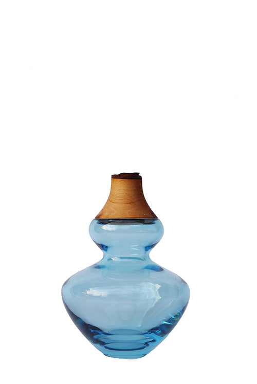 Inanna | Stacking Vessel in glass & wood