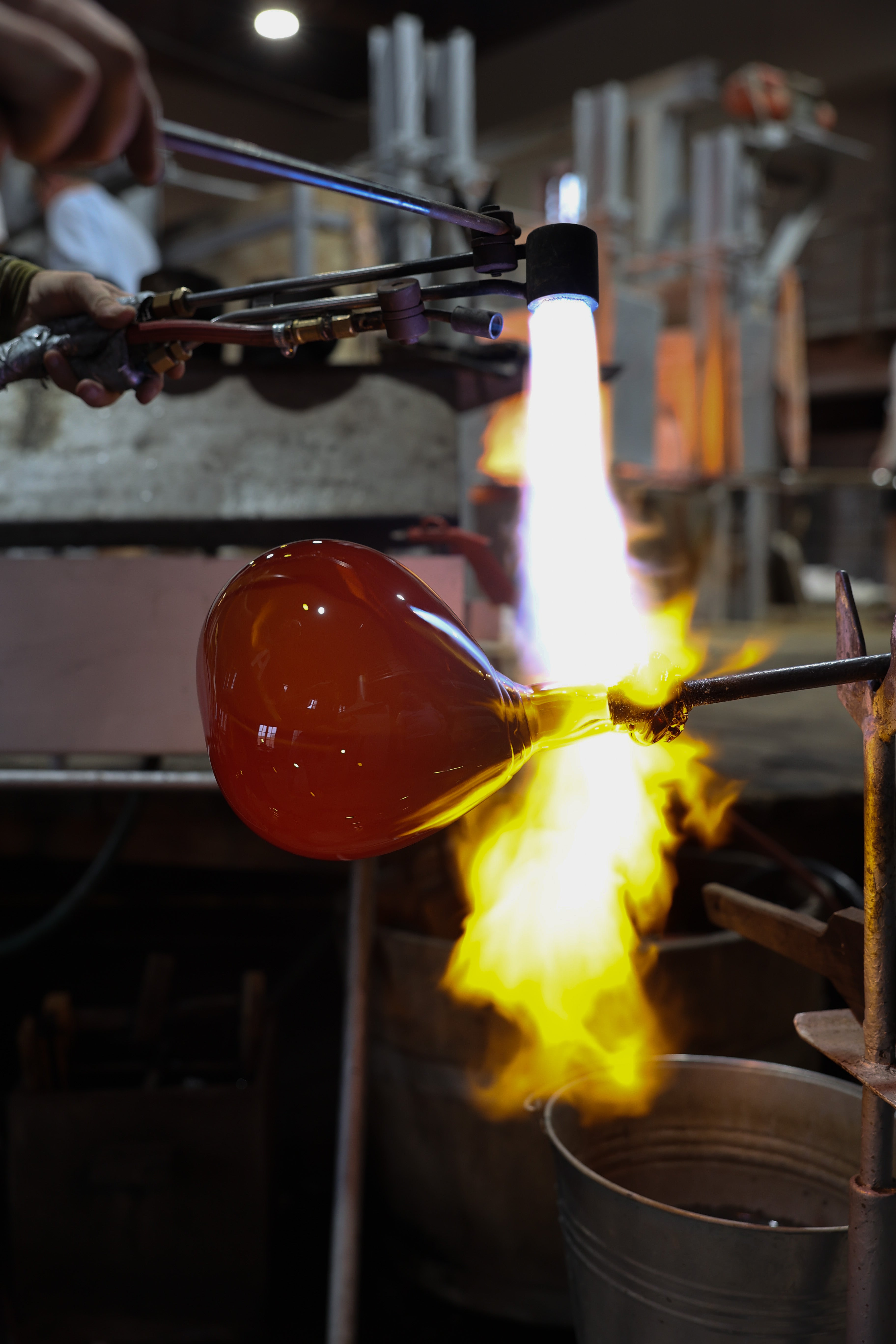 Skyflock | Organic Blown Glass Vase