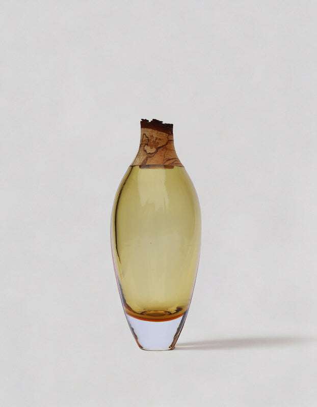 Matisse I  | Stacking Vessel in Glass & Wood Utopia & Utility