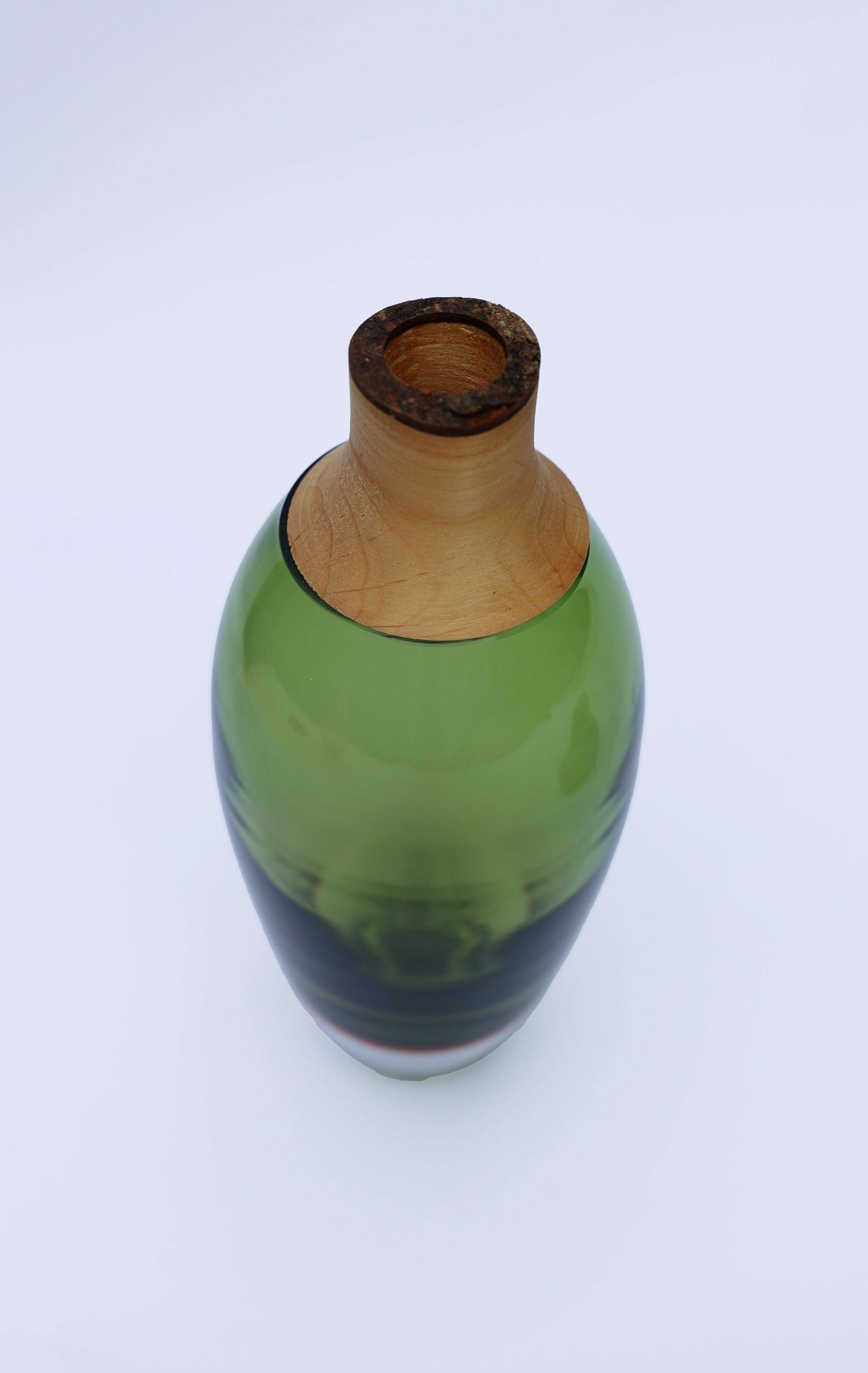 Matisse I  | Stacking Vessel in Glass & Wood Utopia & Utility