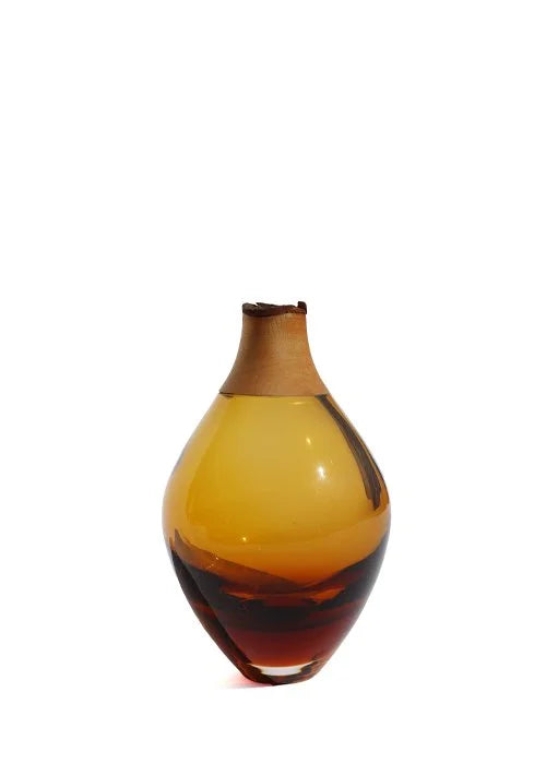 Matisse III | Stacking Vessel in Glass & Wood