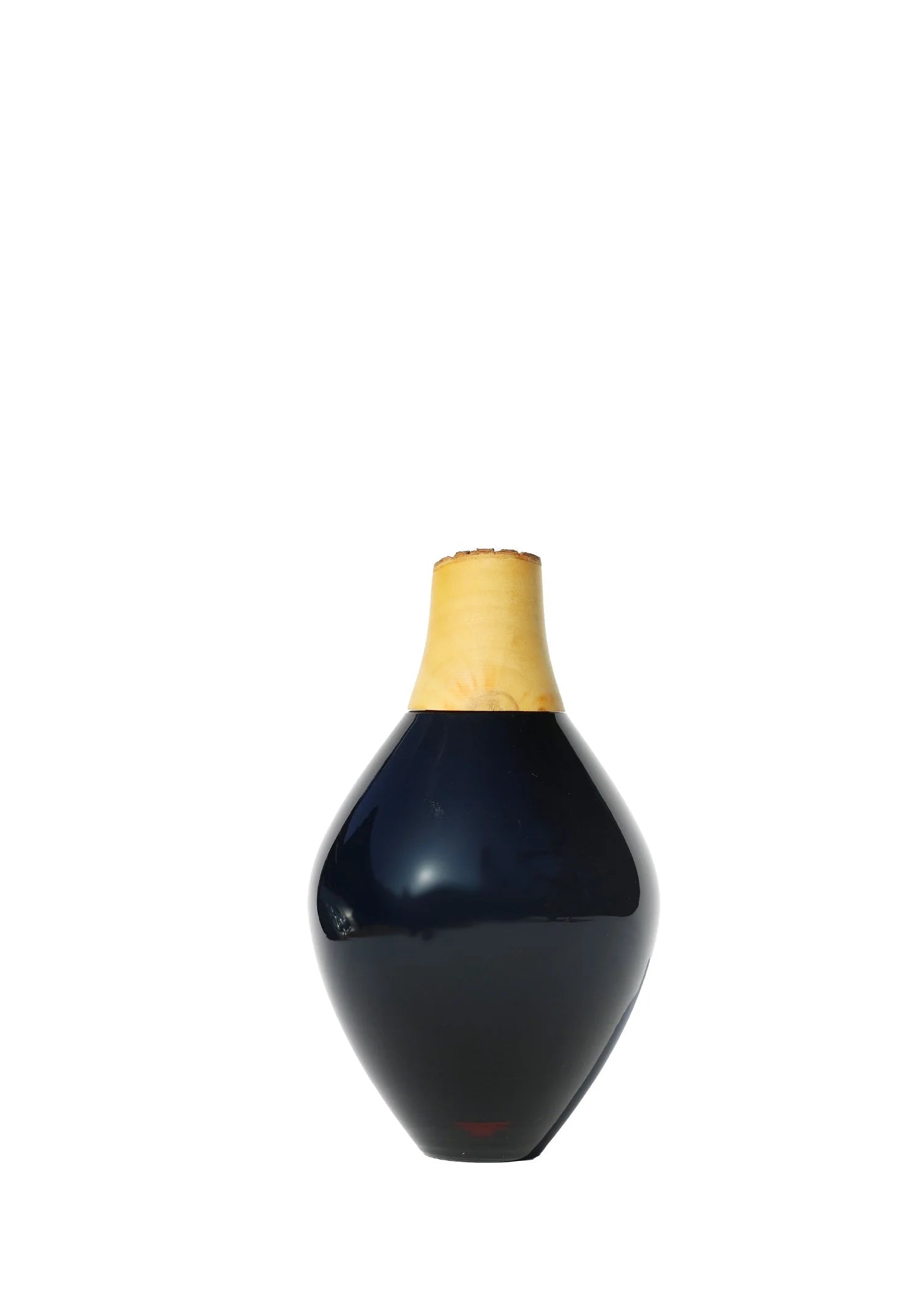 Matisse III | Stacking Vessel in Glass & Wood