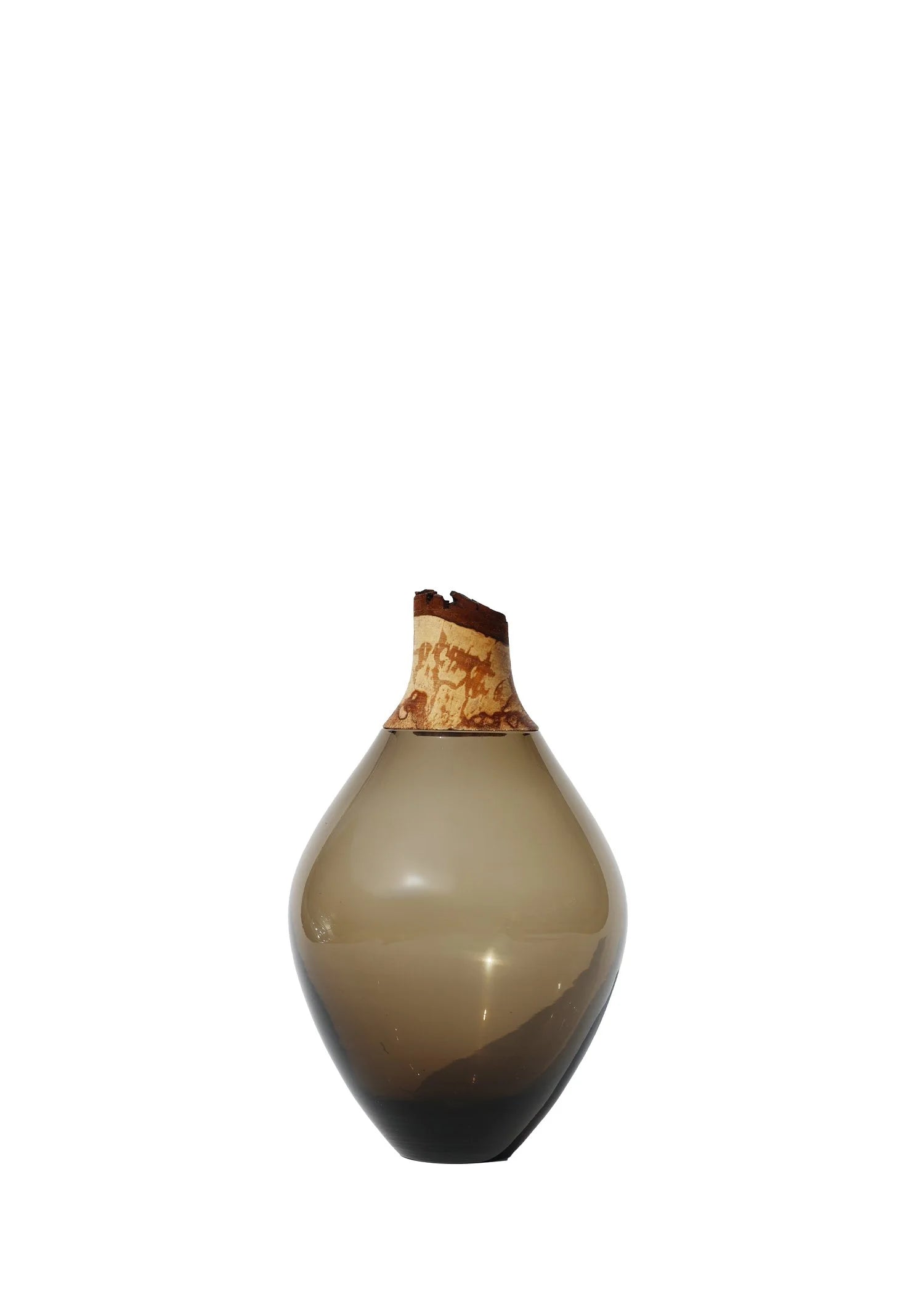 Matisse III | Stacking Vessel in Glass & Wood