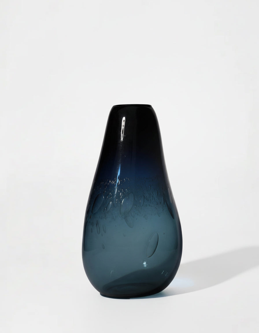Node Handmade Glass Vase | Organic Artisan Blown Glass Vase