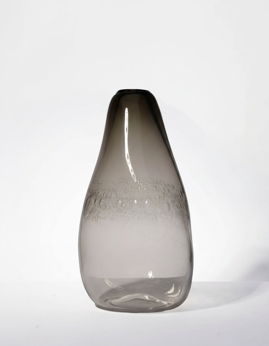 Node Handmade Glass Vase | Organic Artisan Blown Glass Vase