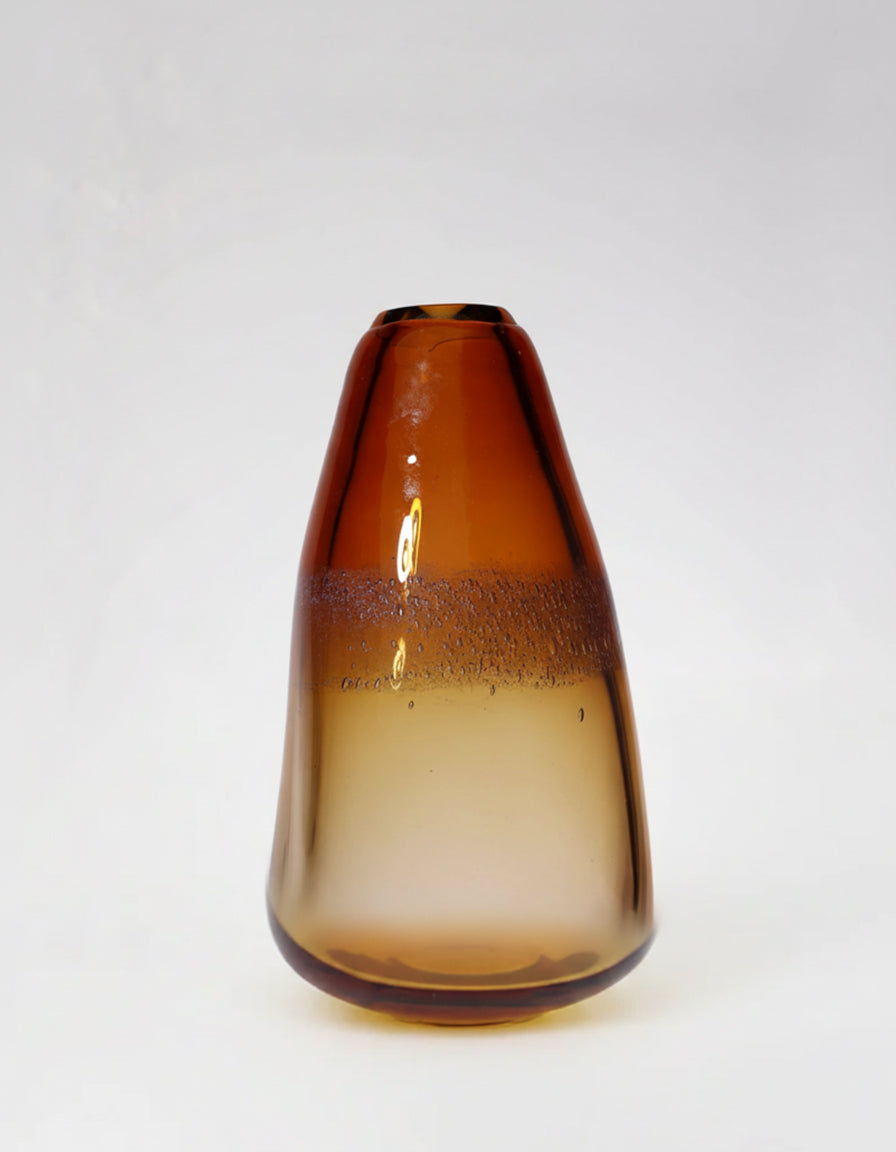 Node Handmade Glass Vase | Organic Artisan Blown Glass Vase