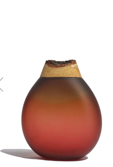 Blush & Tide | Oval Stacking Vessels in glass & wood