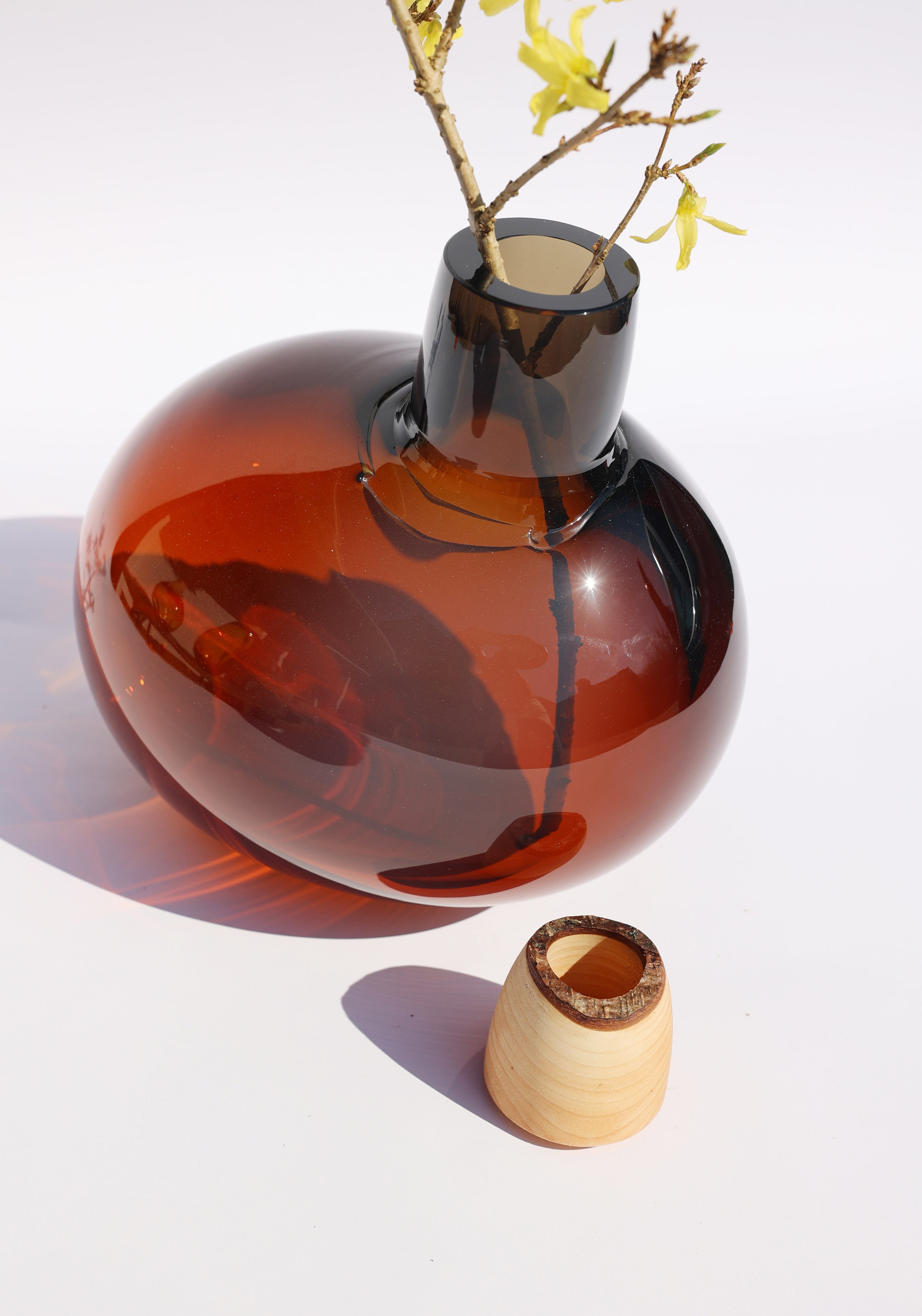 Skyflock | Organic Blown Glass Vase