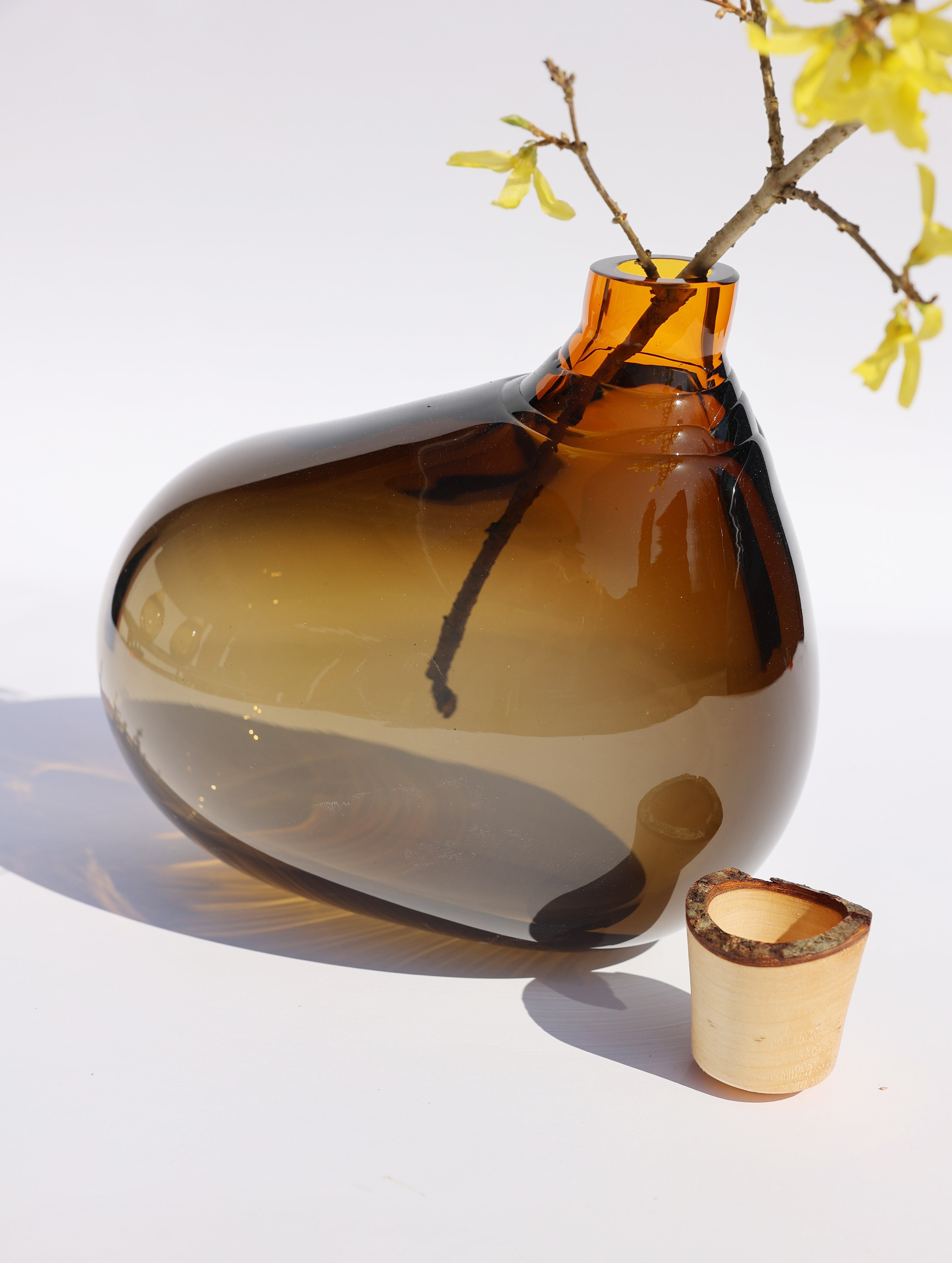 Skyflock | Organic Blown Glass Vase