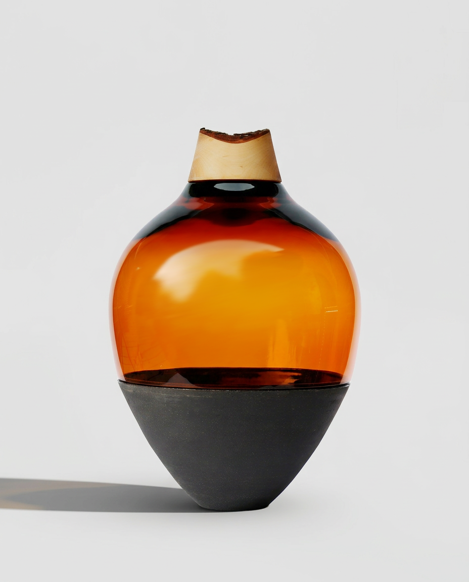 TSV4 | Larger Stacking Vessels in Glass, Ceramic & Wood
