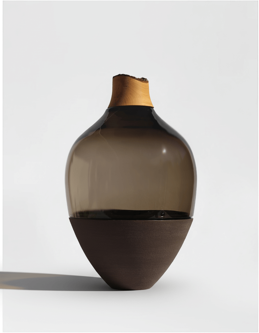 Transformed | Larger Stacking Vessels in Glass, Ceramic & Wood