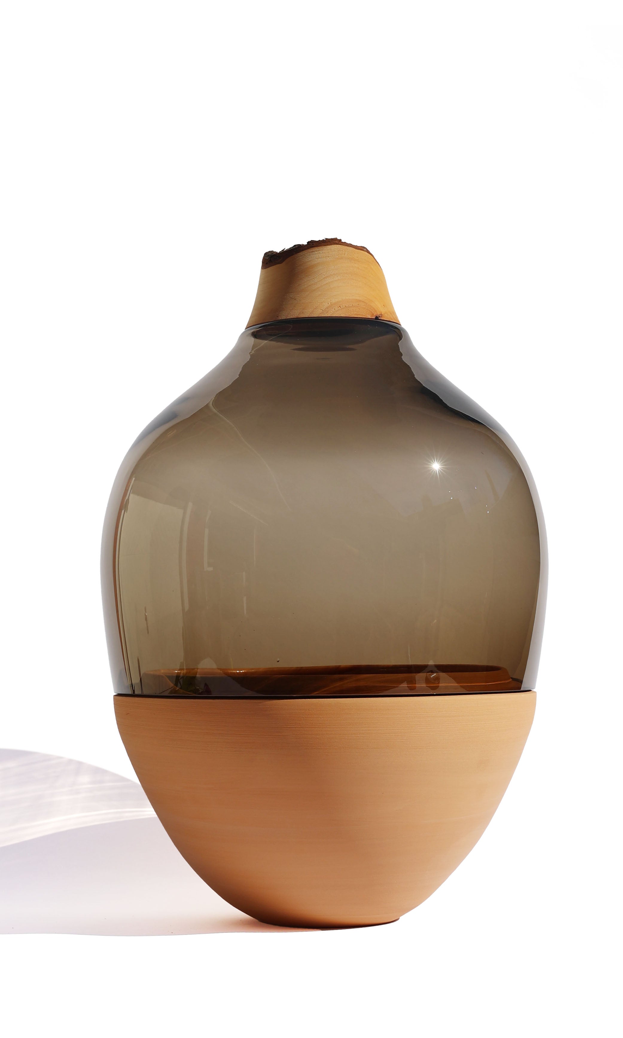 Transformed | Larger Stacking Vessels in Glass, Ceramic & Wood