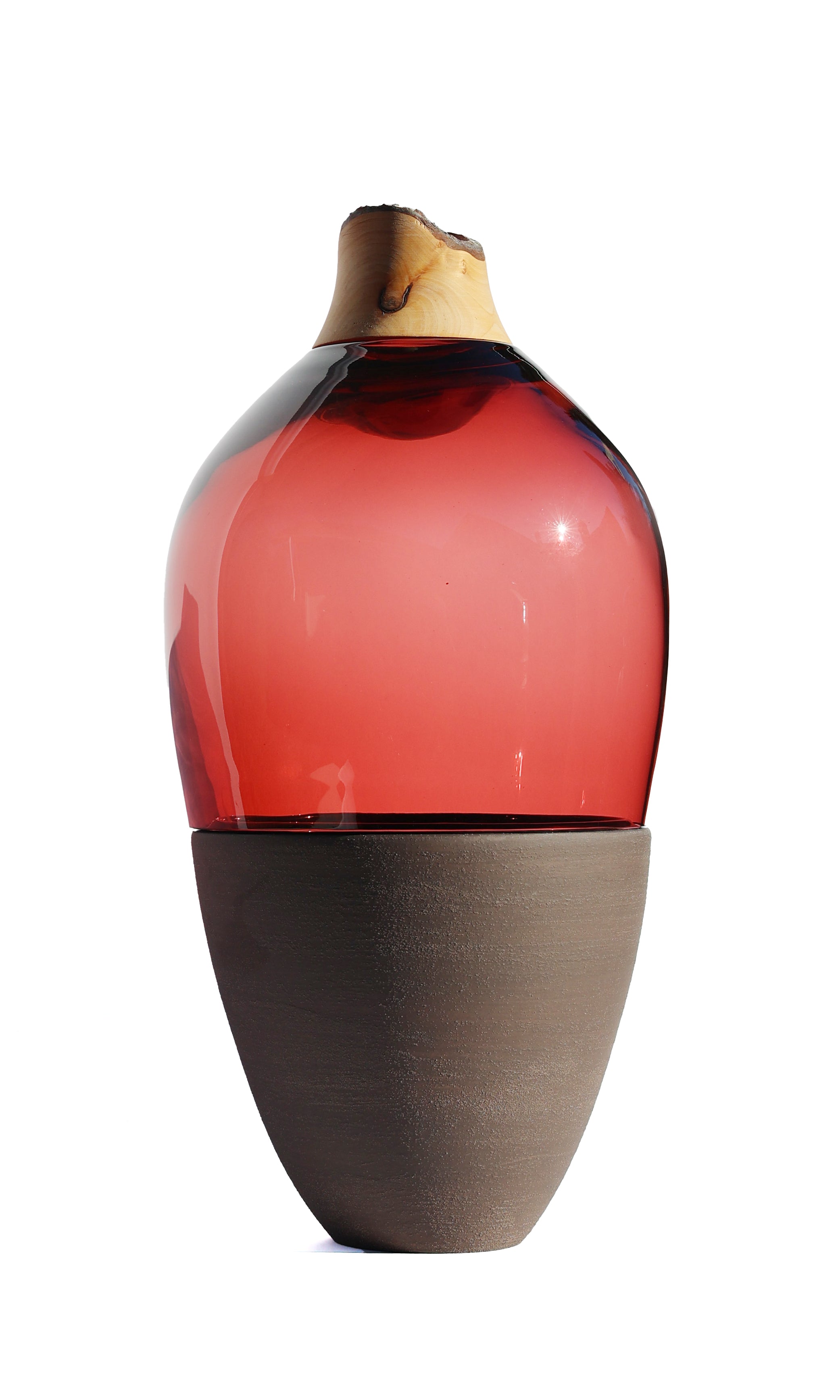 Transformed | Large Stacking Vessels in Glass, Ceramic & Wood