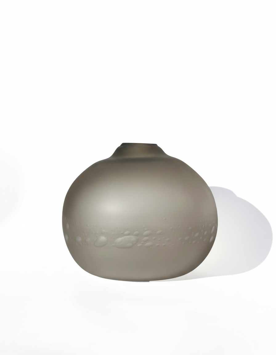 Node Handmade Glass Vase | Organic Artisan Blown Glass Vase