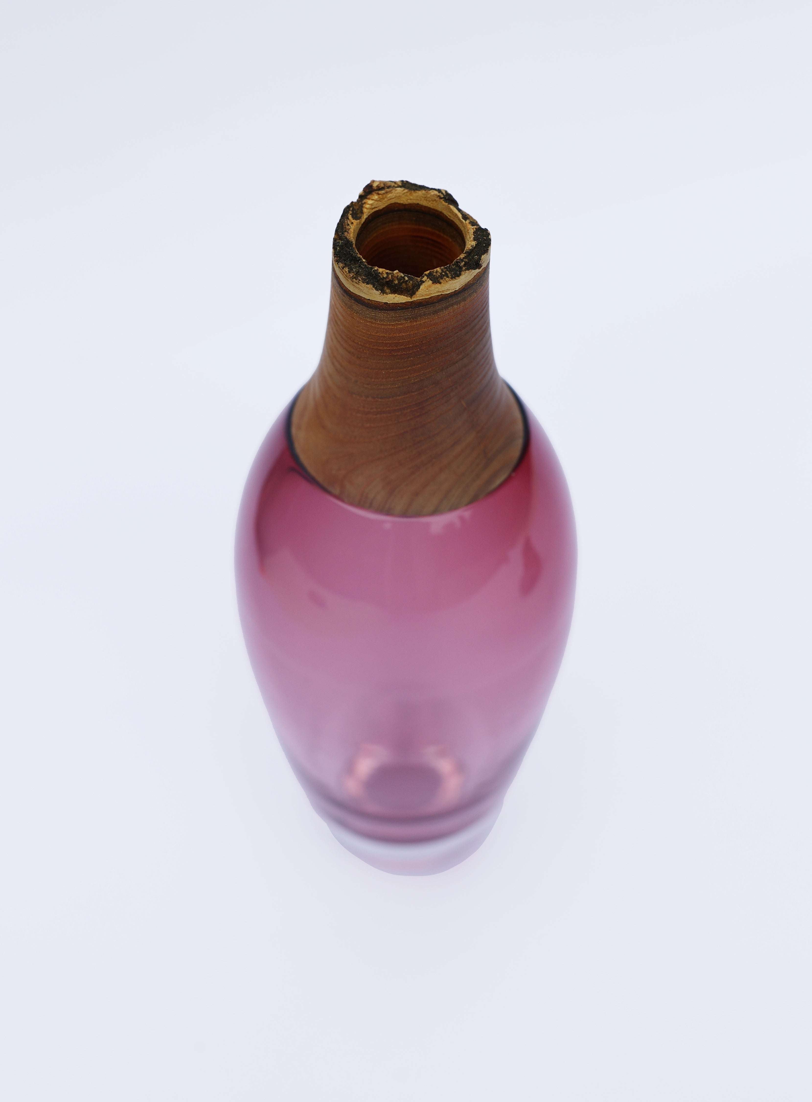Matisse I  | Stacking Vessel in Glass & Wood Utopia & Utility
