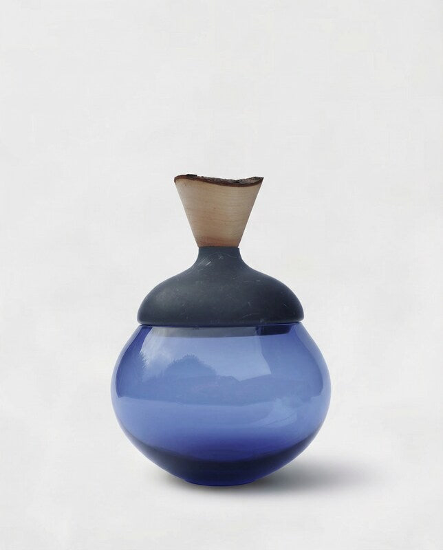 Istanbul | Stacking Vessel from Glass and Stone