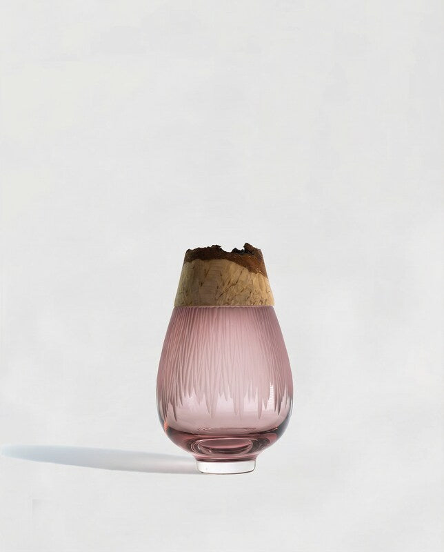 Frida | Stacking Vessel in diamond cut glass