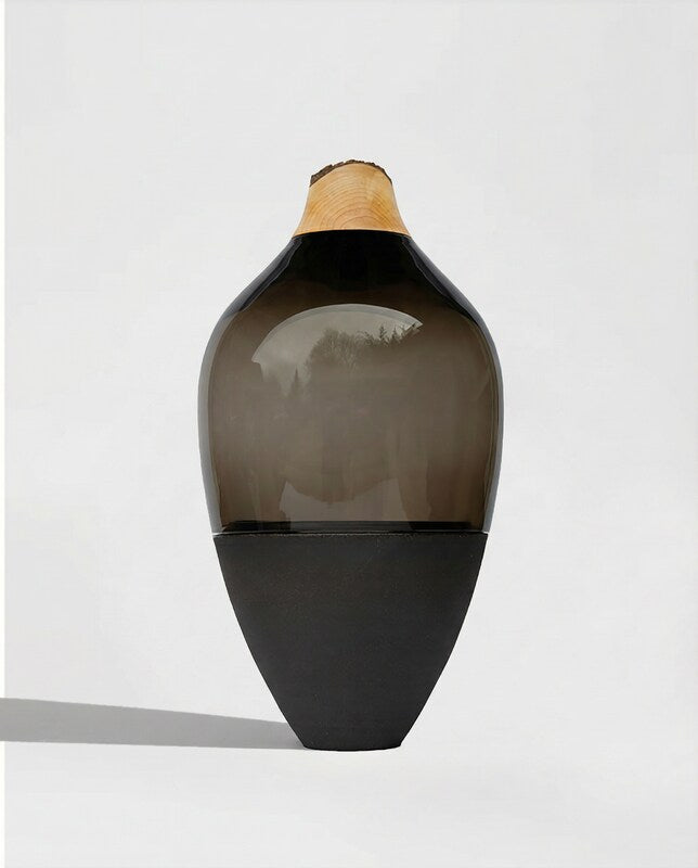 TSV5 | Large Stacking Vessels in Glass, Ceramic & Wood